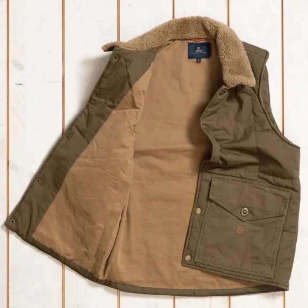 Roark Livingston Green Utility Vest